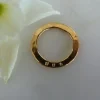 Hug sentiment disc - Gold