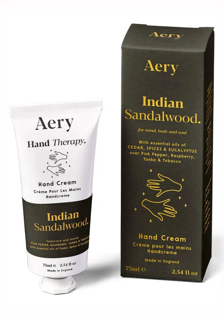 Indian Sandalwood Hand Cream - Pink Pepper, Raspberry, Tonka & Tobacco