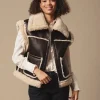 Isaura Waistcoat - Rain Drum