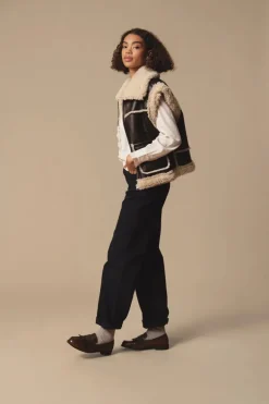Isaura Waistcoat - Rain Drum