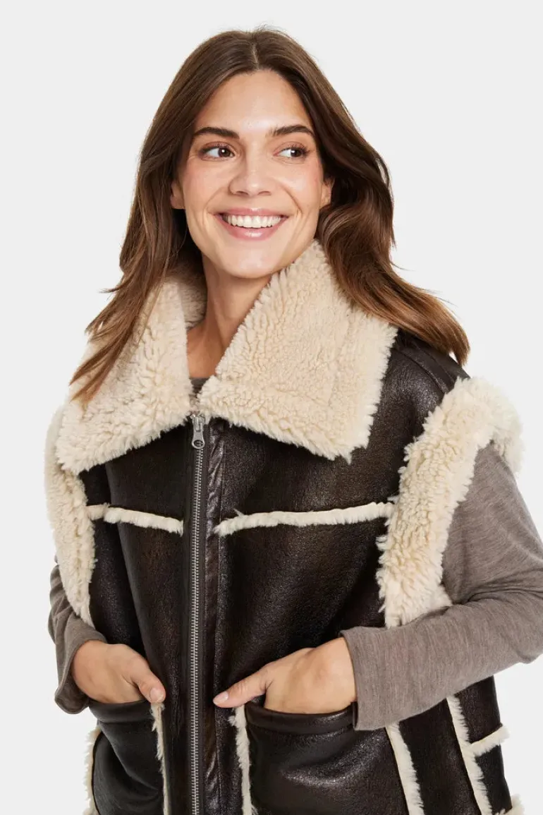Isaura Waistcoat - Rain Drum