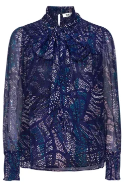 Izabella Shirt - Beacon blue