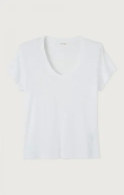 Jacksonville SS Scoop Neck Tee - White