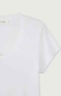 Jacksonville SS Scoop Neck Tee - White
