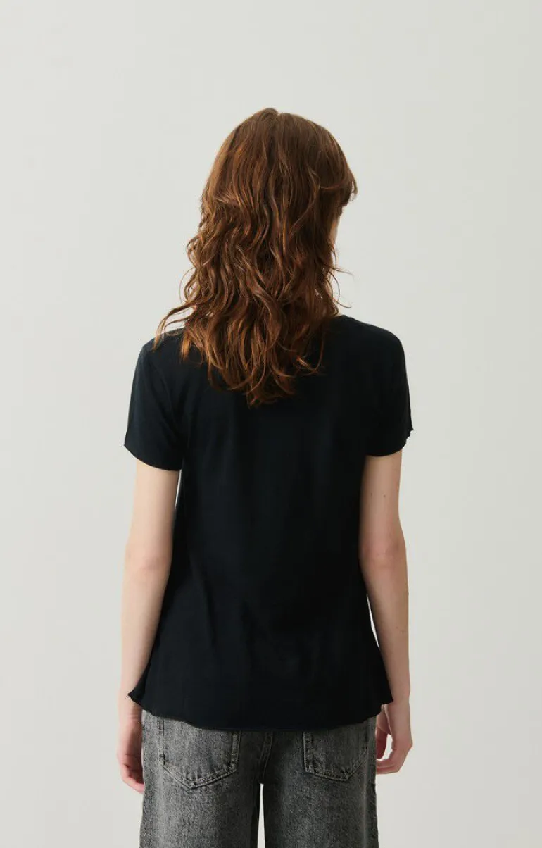 Jacksonville SS V-Neck Tee - Black