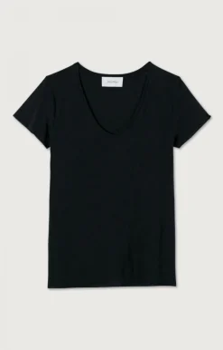Jacksonville SS V-Neck Tee - Black