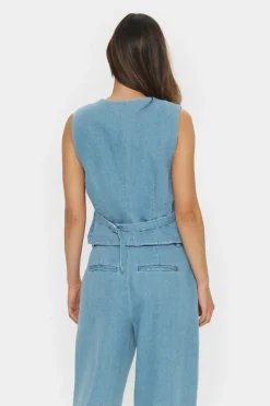Jaclyn Vest - Smoke Blue