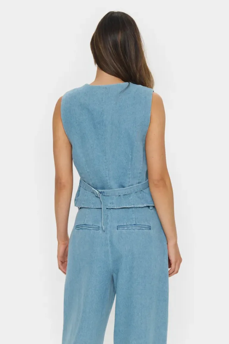 Jaclyn Vest - Smoke Blue
