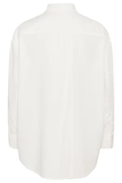 Jani Poplin Shirt LS - Broken White
