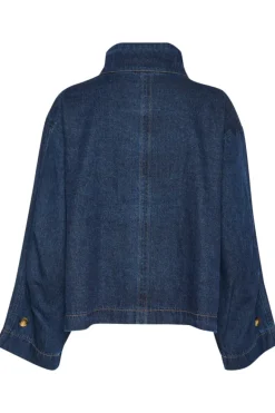 Jannine Cade Jacket - Dark Blue Denim