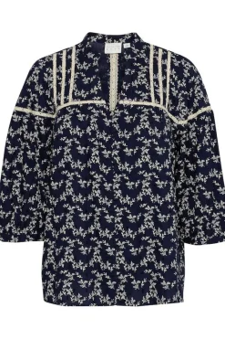Jeanne Shirt - Maritime Blue
