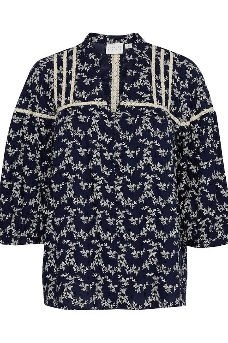 Jeanne Shirt - Maritime Blue