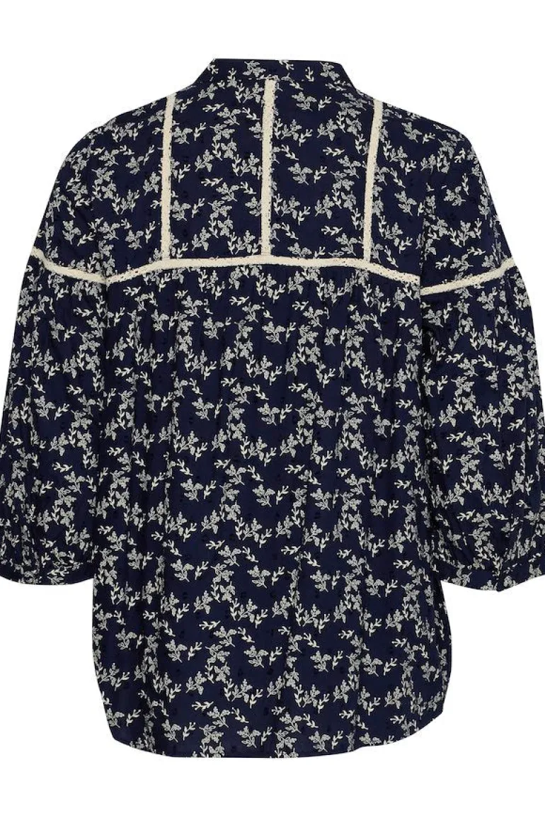 Jeanne Shirt - Maritime Blue