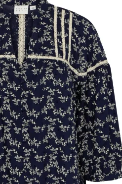 Jeanne Shirt - Maritime Blue