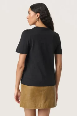 Jina Puff Tee - Black