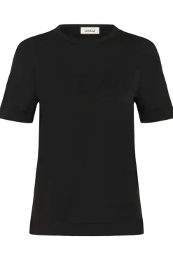 Jina Puff Tee - Black