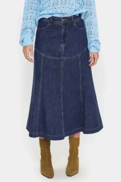 Joann Skirt - Medium Blue Denim