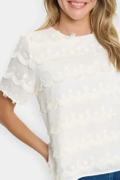 Johanette Blouse - Ice