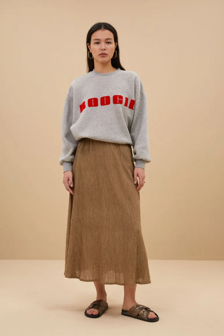 Juta Lurex Skirt - Gold
