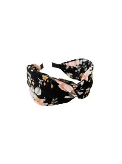 Kayla Blossom Headband - Black