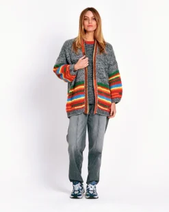 Kenlo Cardi - Grey stripe