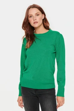 Kila LS Shimmer Pullover - Jelly Bean