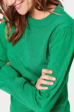 Kila LS Shimmer Pullover - Jelly Bean