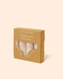 Knicker Box Four Pack - Sand
