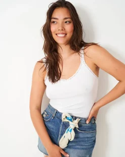 Lace Cami - White