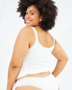 Lace Cami - White