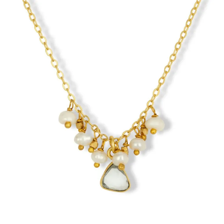 Lacey Necklace - White