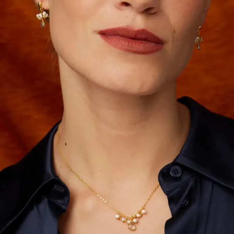 Lacey Necklace - White