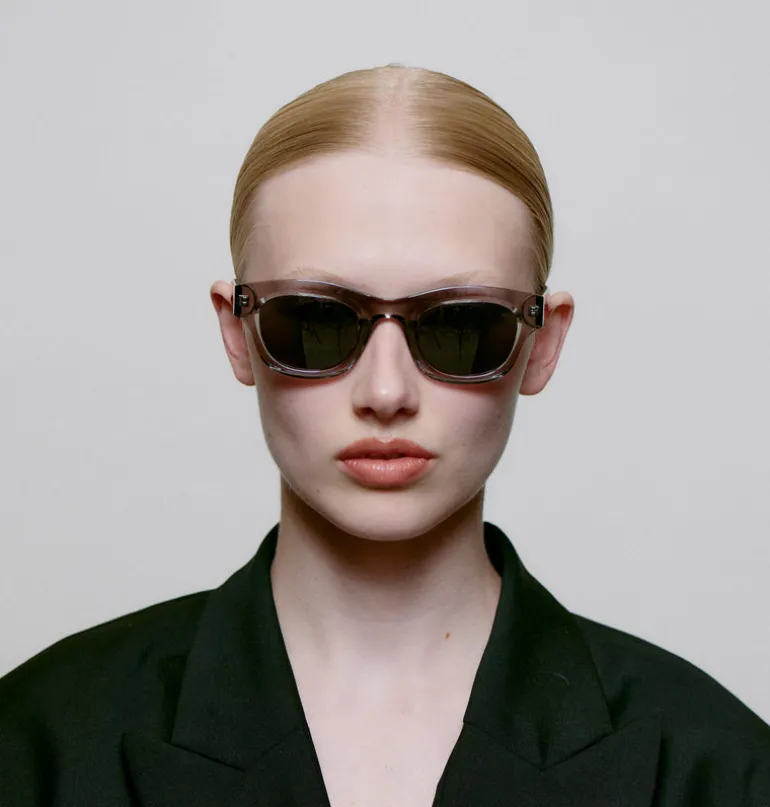 Lane Sunglasses - Grey Transparent
