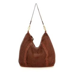 Laser Shoulder Bag - Cognac