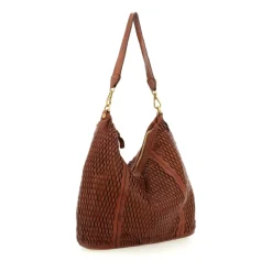 Laser Shoulder Bag - Cognac