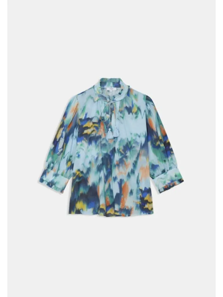 Lassie Blouse - Turquoise