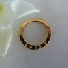 Laugh sentiment disc - Gold