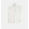 Leane Blouse - White Stripe