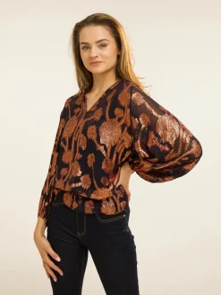 Leo Top - Midnight Blue