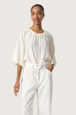Leodora Top SS - Whisper White