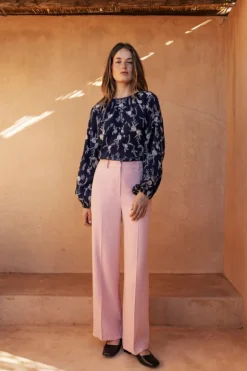 Leono Pants - Silver Pink