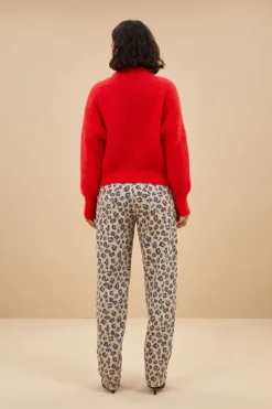 Lew Cheetah Pants - Cheetah Print