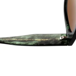 Lilly Sunglasses - Green/Marble Transparent