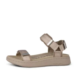 Line Sandal - Silver Mink