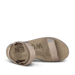 Line Sandal - Silver Mink