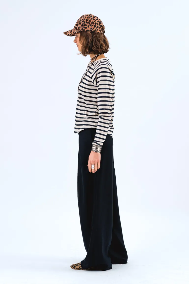 Liva Tee LS - Stripe