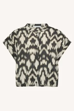 Lode Brown Batik Blouse - Brown Batik