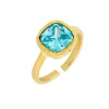 Lois Ring Blue Topaz