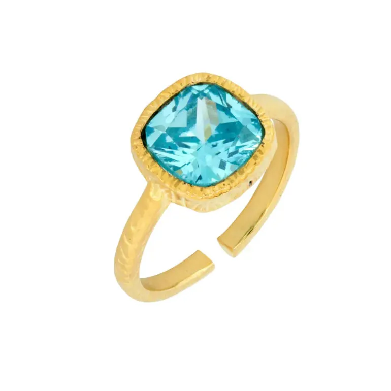 Lois Ring Blue Topaz
