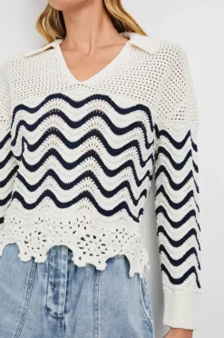 Louise Jumper - Wave Stripe